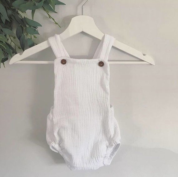 boho baby romper