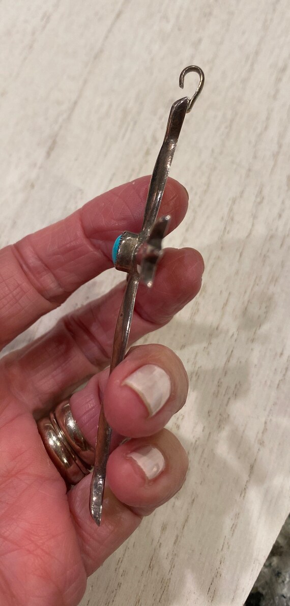 Authentic Native American Navajo Ex-Large Kingman… - image 4