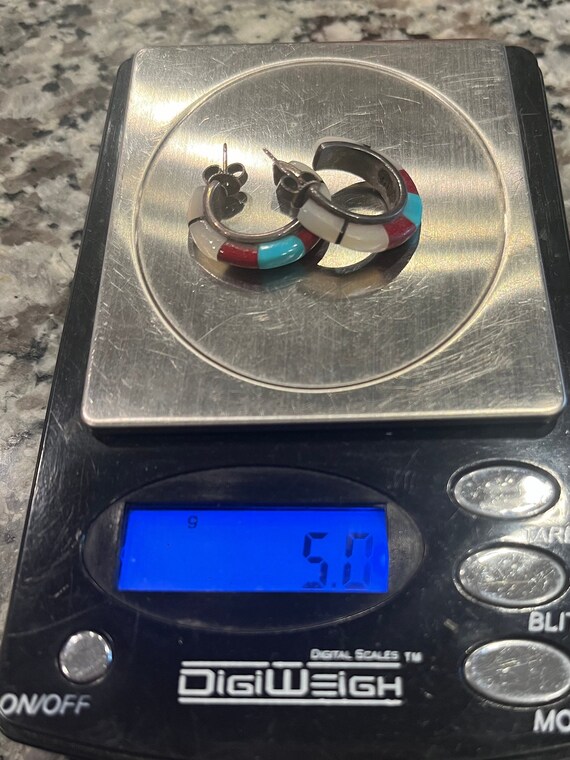 Vintage Native American Zuni P. Panteah Multi-Sto… - image 8