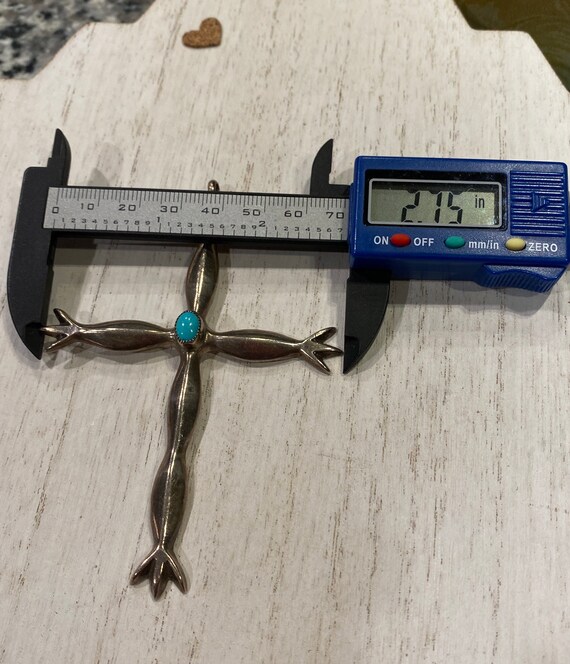 Authentic Native American Navajo Ex-Large Kingman… - image 8