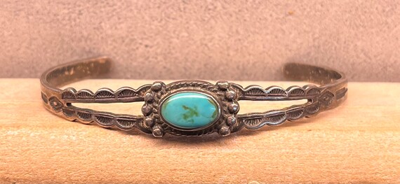 Early 1900's Vintage Navajo 'Domed Petrified Wood' Native American Jewelry Silver Bracelet Old Early 1900's Vintage Navajo 'Domed Petrified Wood' Native American Jewelry Silver Bracelet Old