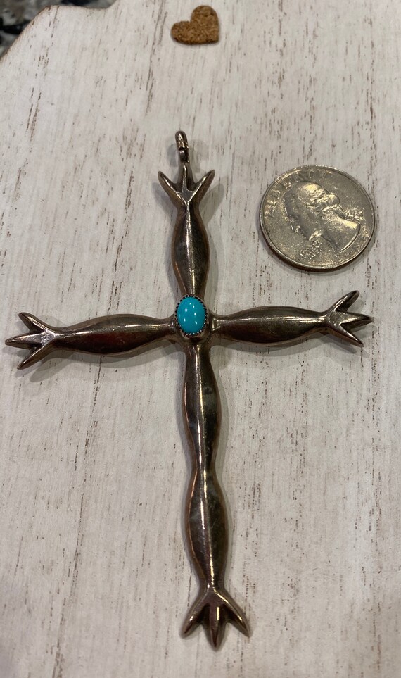 Authentic Native American Navajo Ex-Large Kingman… - image 3