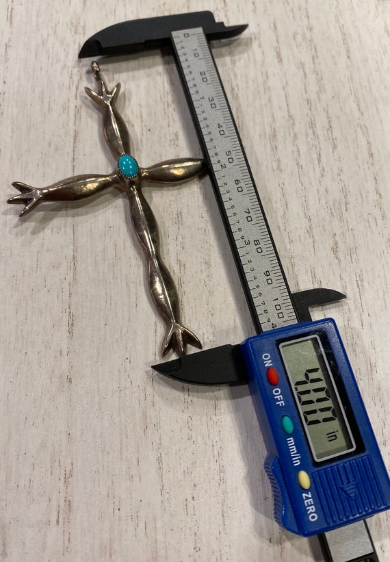 Authentic Native American Navajo Ex-Large Kingman… - image 7