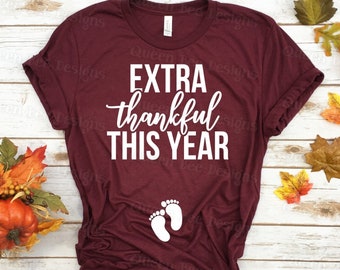 Extra Thankful This Year Svg Etsy