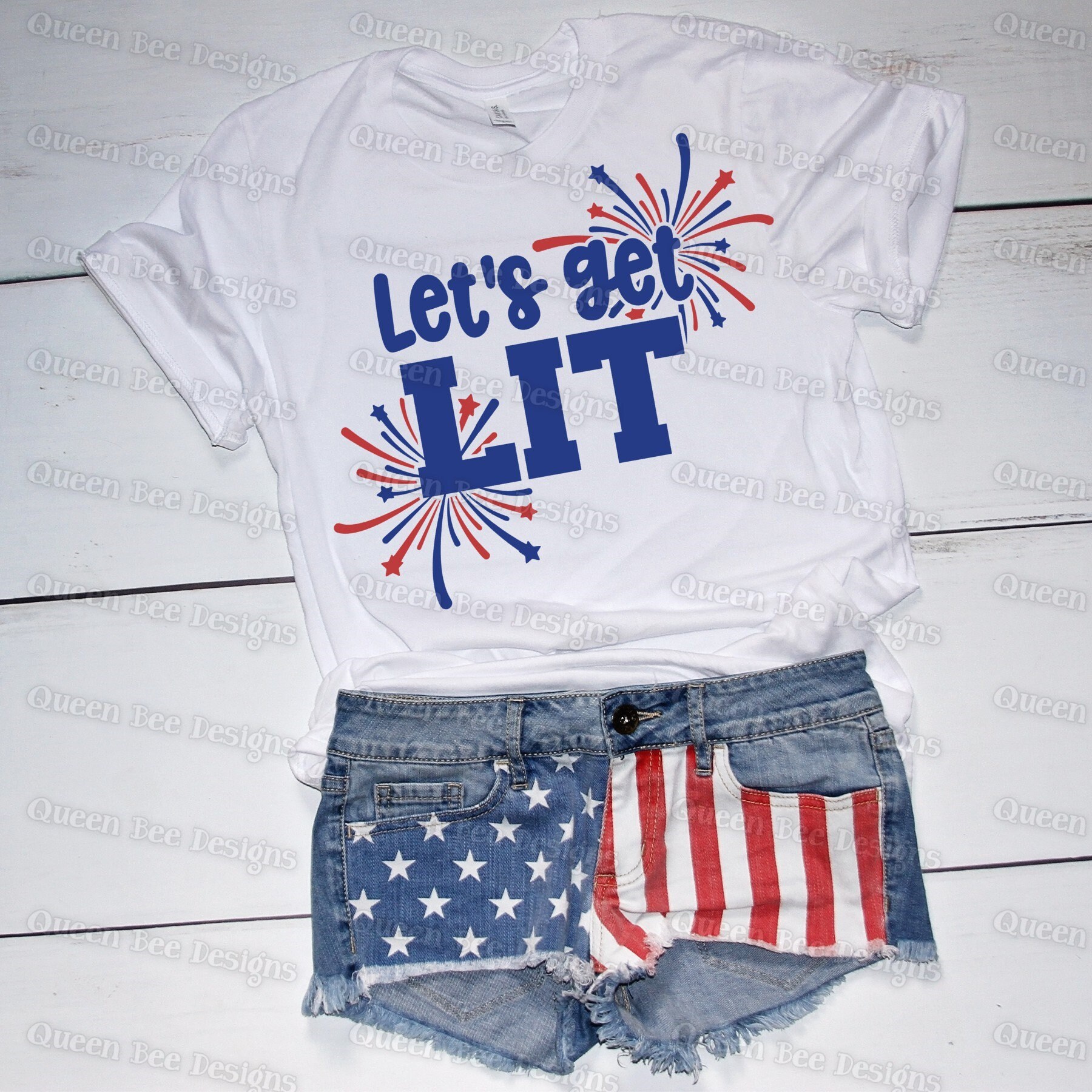 Download 4th Of July Svg Let S Get Lit Svg Fireworks Svg Etsy