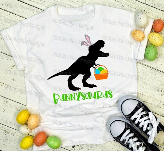 Download Easter Dinosaur SVG File | Etsy