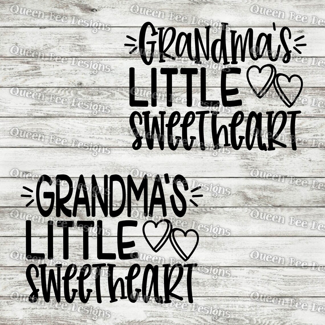 Download Valentijnsdag svg / Oma's Little Sweetheart svg / | Etsy