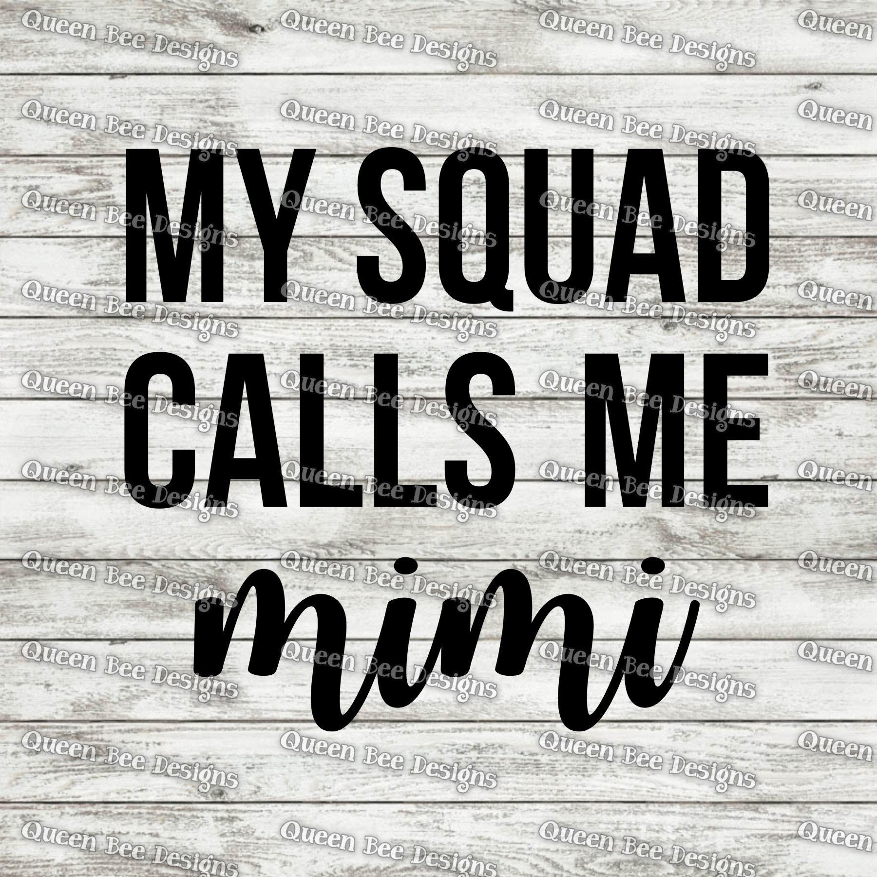my squad calls me mimi