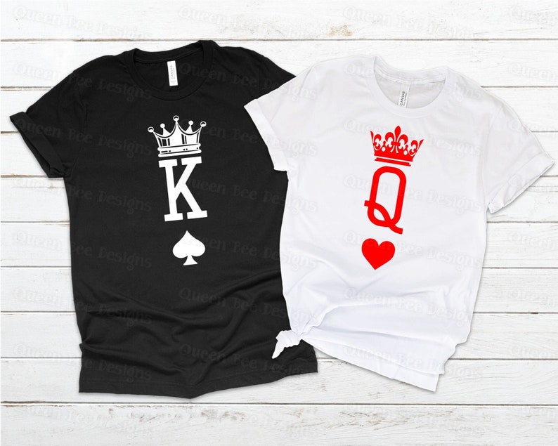 King and Queen SVG / king svg / queen svg / husband and wife | Etsy