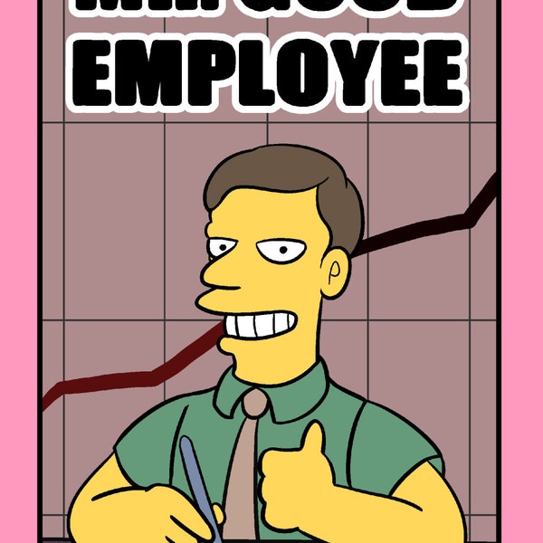 Simpsons Poster Etsy UK