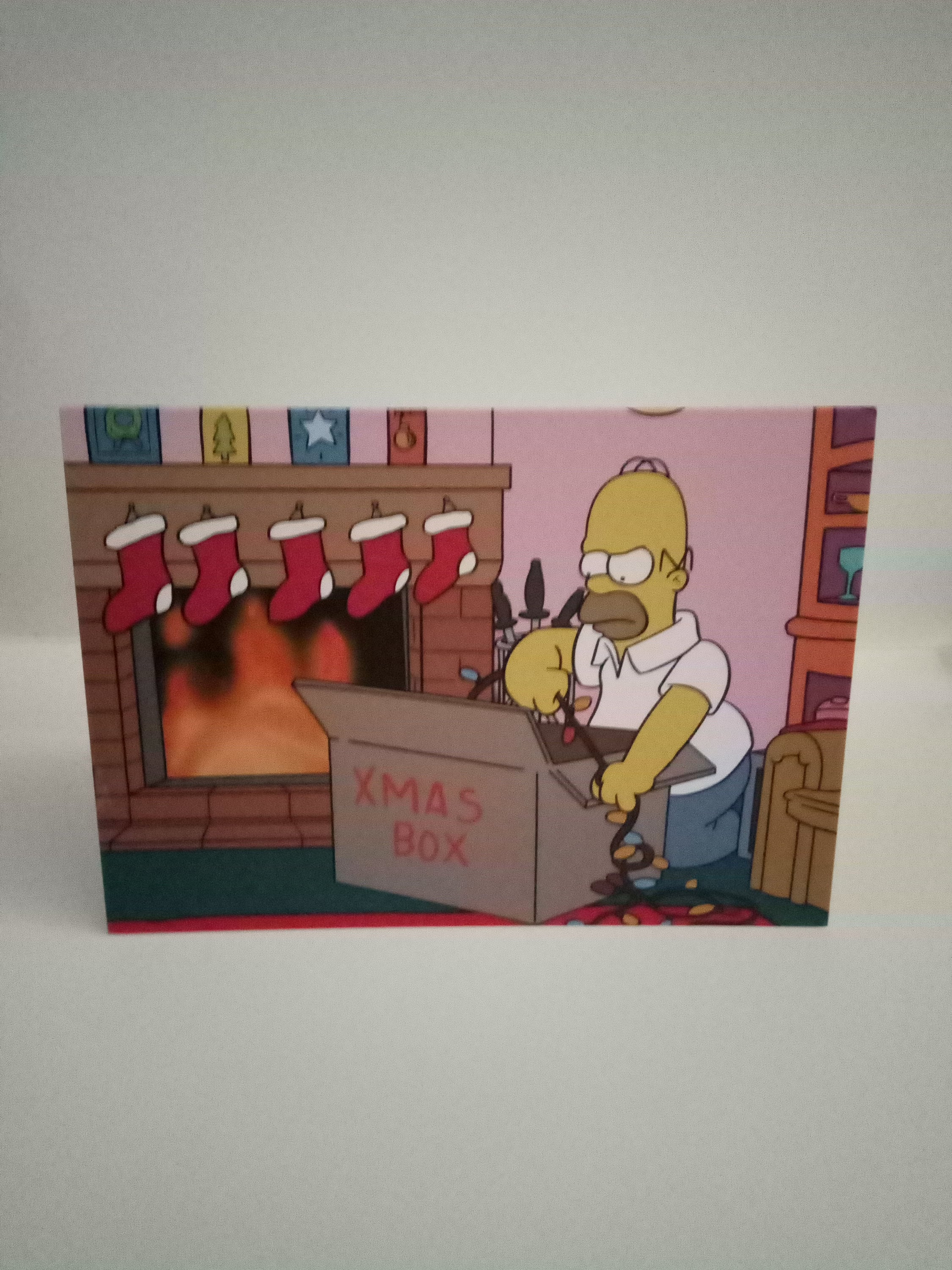 Simpsons Christmas Cards 