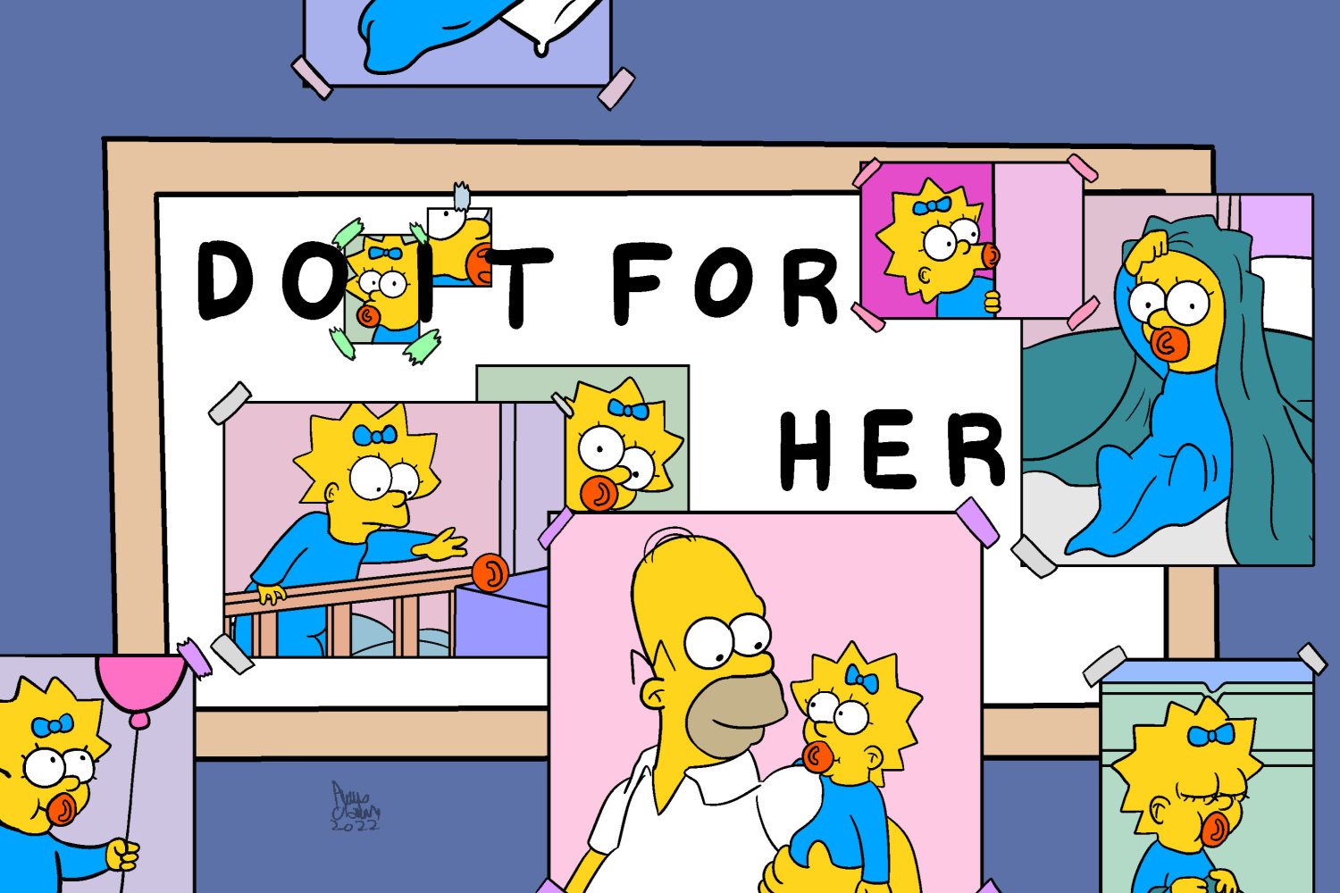 Do It for Her the Simpsons Inspired Greeting Card - Etsy Australia Do It for Her the Simpsons Inspired Greeting Card - Etsy Australia