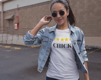 Five Star Chick T-Shirt, Womens Tshirts, Funny Tshirts, Fashion Tees, Girls Night Out, Trending Tshirts, Cool Shirts, Womens Tees, Stars