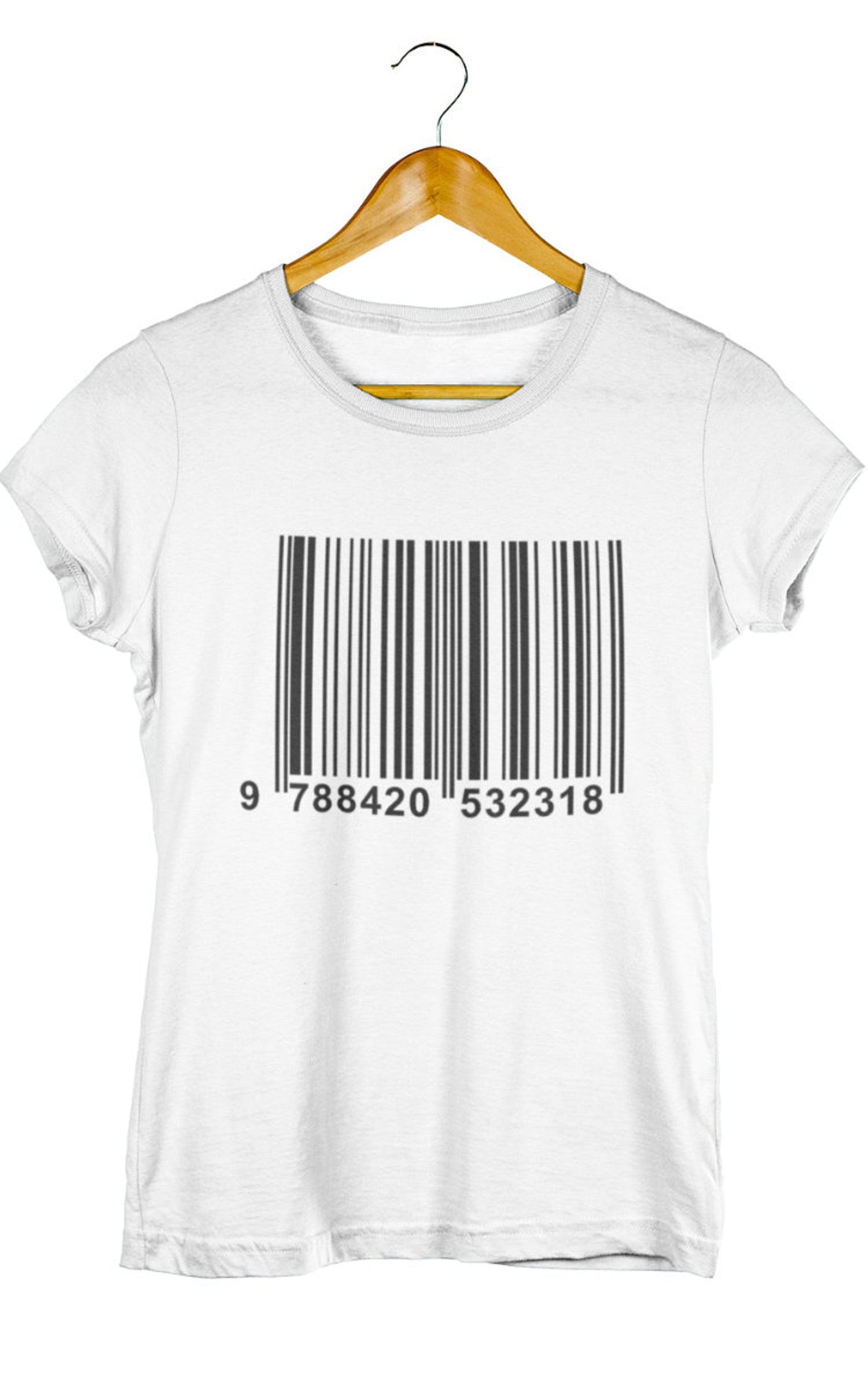 UPC Bar-code TShirt, UPC humano, camisas de tendencia, etiqueta UPC ...