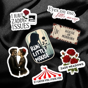 Haunting Adeline holografische stickers-Dark Romance, Smut Reader sticker