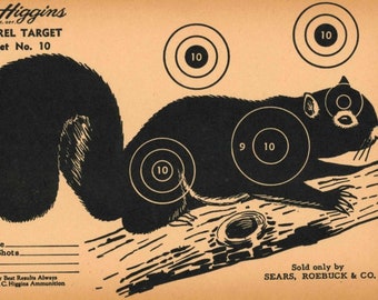 Vintage JC Higgins Sears Roebuck Squirrel Target - Download