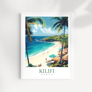 Kilifi Kenya Coastal Print: East Africa Travel Art