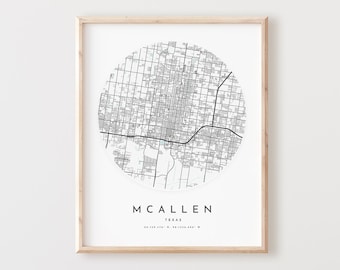Mcallen Wall Poster - Etsy