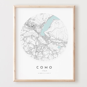 Como Karte, Como Karte, Poster Stadt Wandkunst, Como Straßenkarte, Como Karte Dekor, Büro Geschenk, L556v4