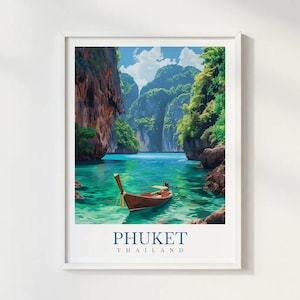 Luang Prabang Laos Travel Poster: Aisa Wall Art - Etsy
