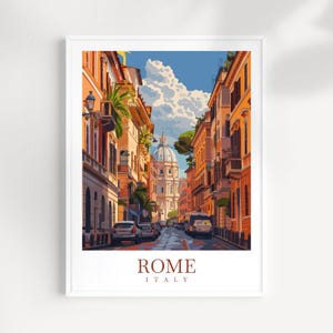 Rome Travel Print Wall Art Italy Wall Hanging Home Décor Rome Gift Art Lovers Italy Art Lover Gift Rome Print Italy Wall Art Decor