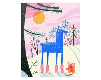 Party Boots Print