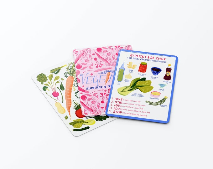 Vegetably Recipe Cards