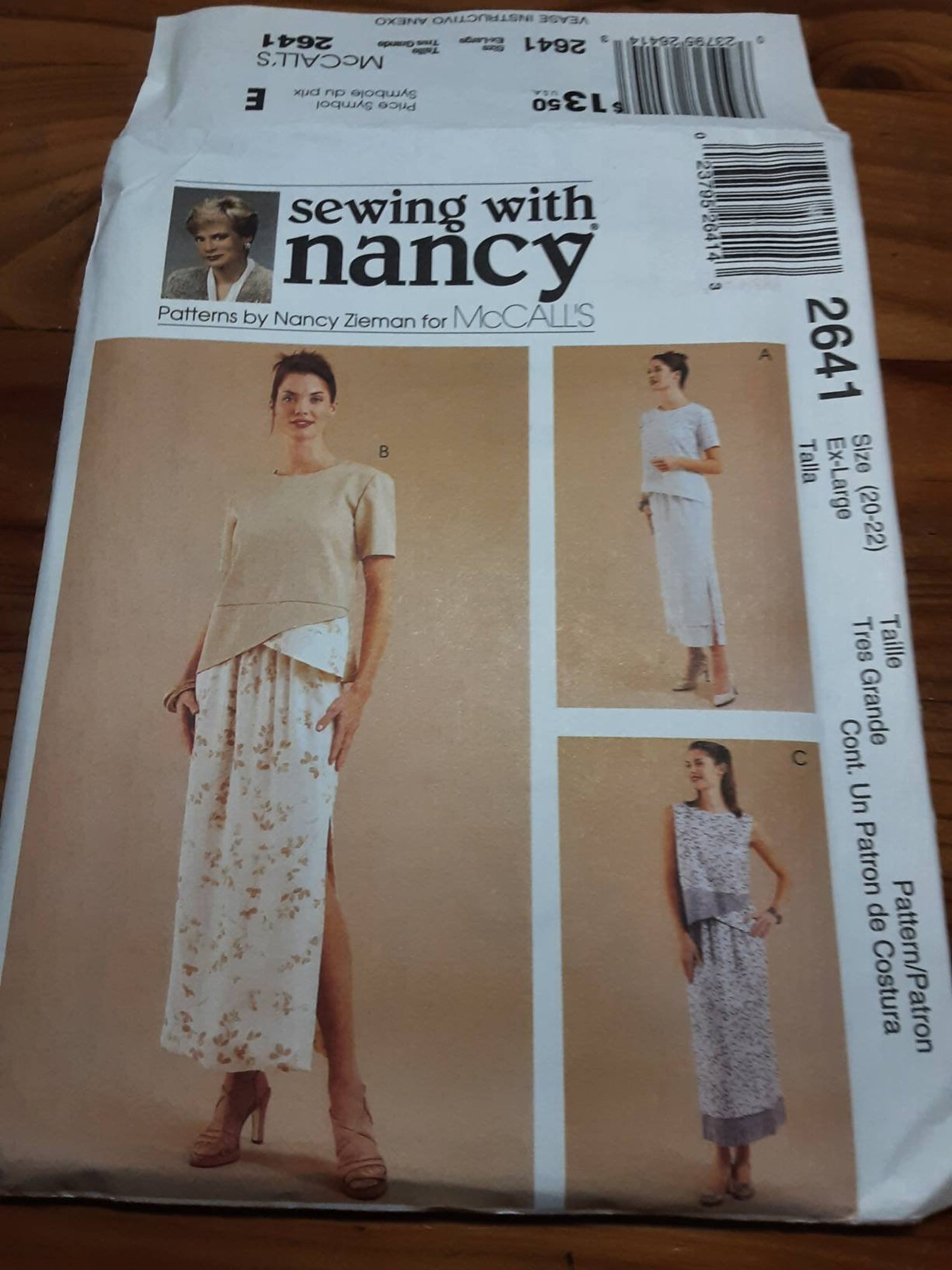 Sewing With Nancy Patterns by Nancy Zieman for Mccall's Etsy