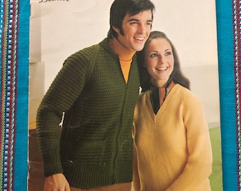 Patons Knitting Pattern Book #136 The Classic Look for sizes 32 to 48