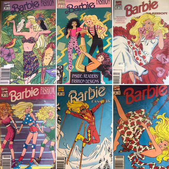 barbie marvel comics