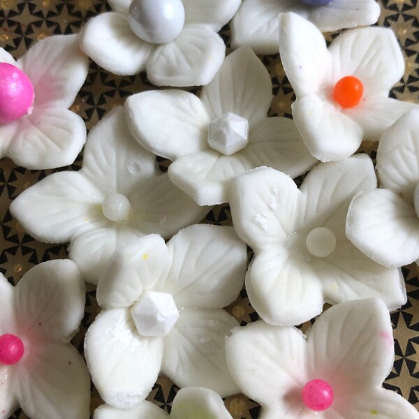 Fondant Hydrangea Etsy