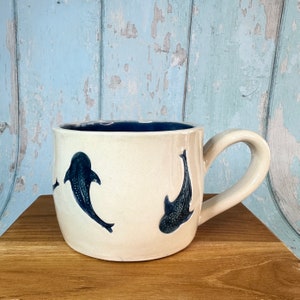 Whale Shark Mug, Large Ceramic Cup