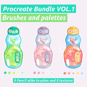 Procreate Brushes VOL.1 | Basic Palettes & Brushes