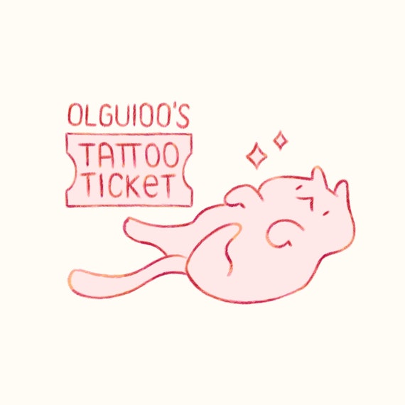 Olguioo's Tattoo Ticket (Tattoo pass or token)