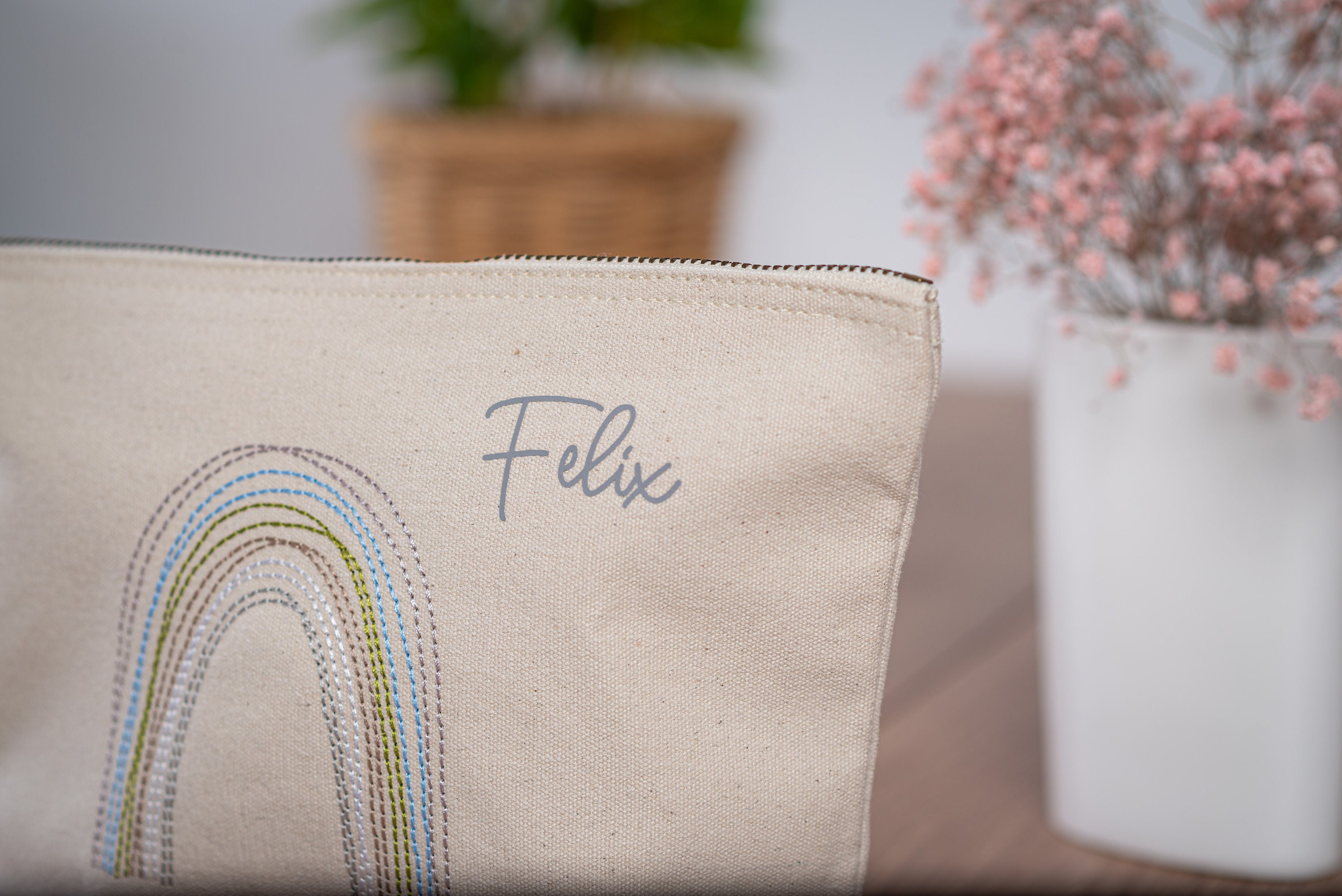 Diaper Bag With Name Personalized Rainbow Baby Gift Diaper Etsy UK