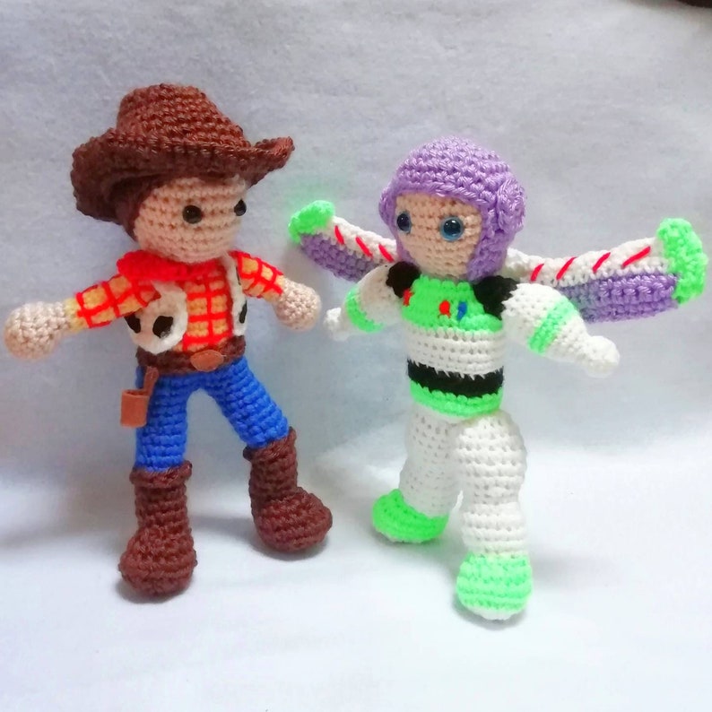 Cowboy toy Amigurumi pattern English crochet pattern doll Etsy