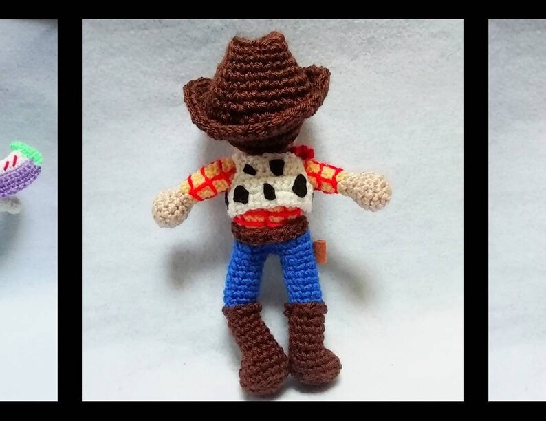 Cowboy toy Amigurumi pattern English crochet pattern doll Etsy