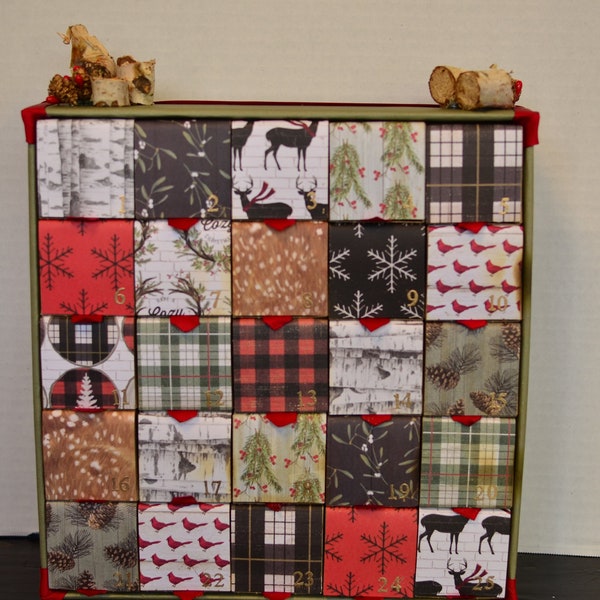 Homemade Advent Calendar Etsy