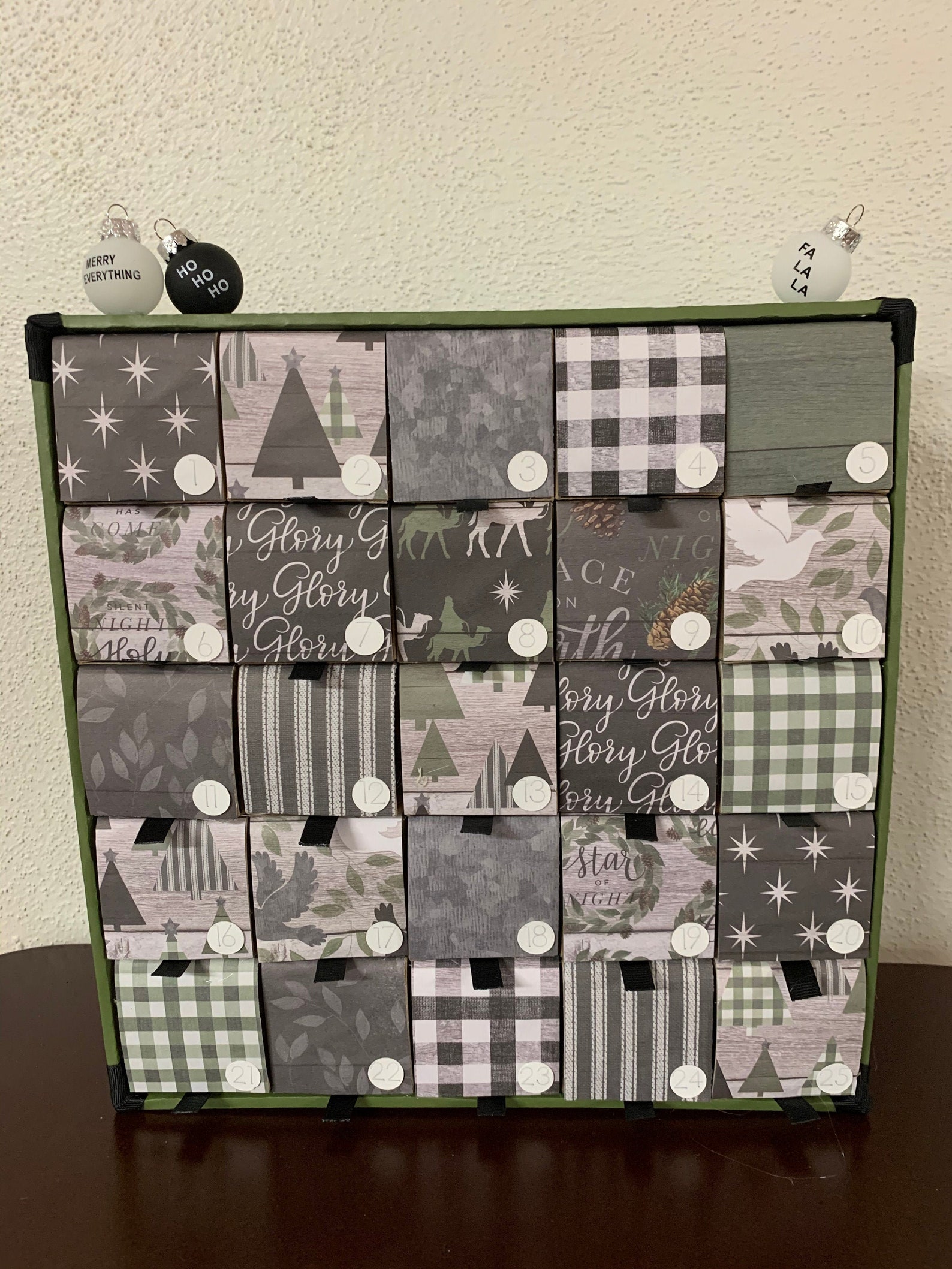 Merry Everything Advent Calendar Etsy