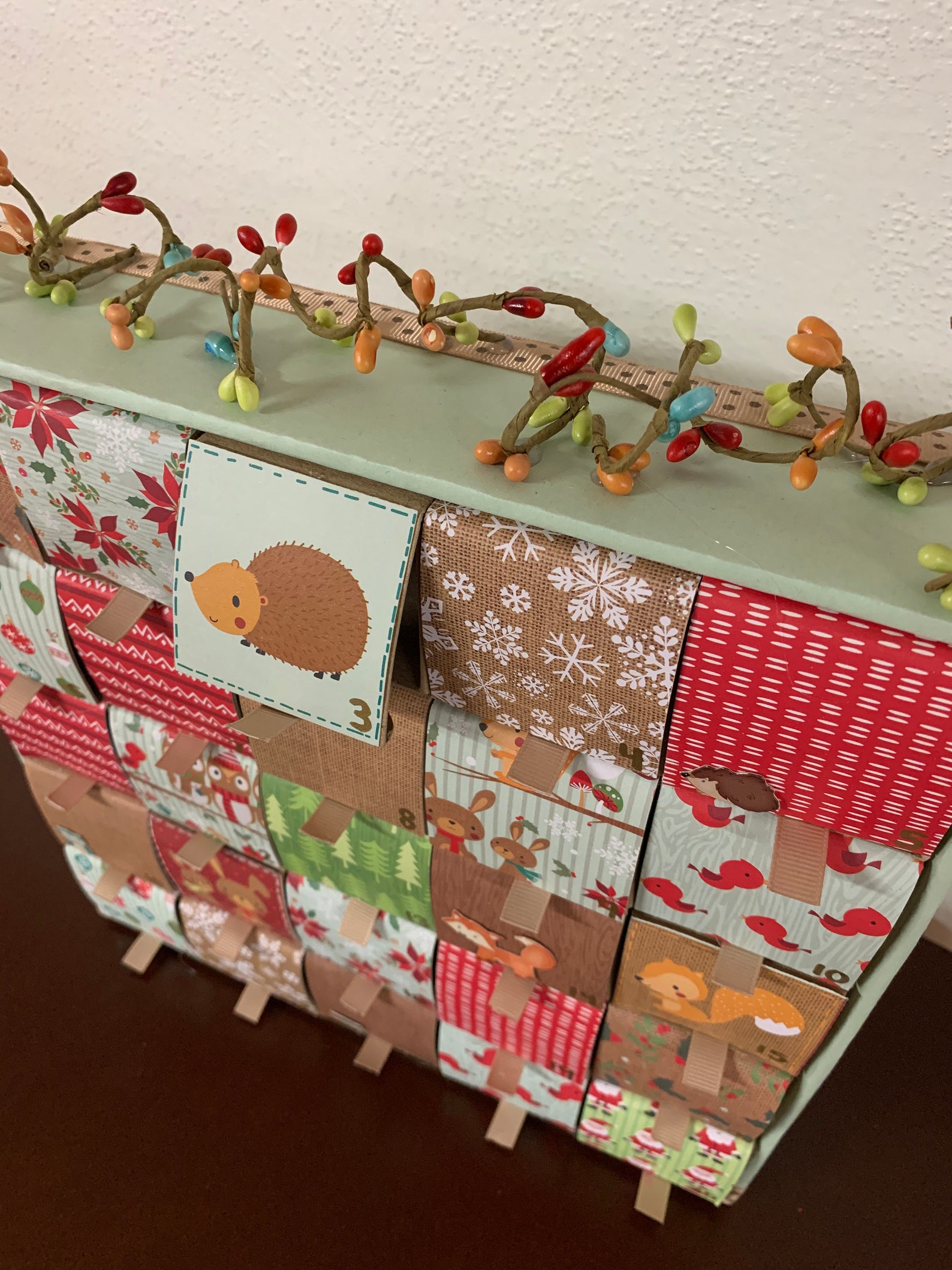 Woodland Animal Advent Calendar Etsy Woodland Animal Advent Calendar Etsy