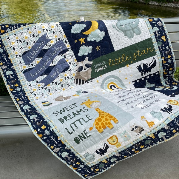 Baby Quilts for Sale Etsy