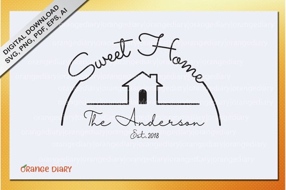 Download Custom Surname Family Sign Svg Vector
