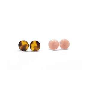Boucles d&#39;oreilles écaille de tortue, Boucles d&#39;oreilles cercle écaille de tortue, Boucle d&#39;oreille ronde, Boucles d&#39;oreilles minimalistes en écaille de tortue, Boucles d&#39;oreilles géo, Puces d&#39;oreilles écaille de tortue