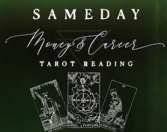 Money & Career Psychic Tarot Reading, In-depth, Accurate, Same Day Avalible