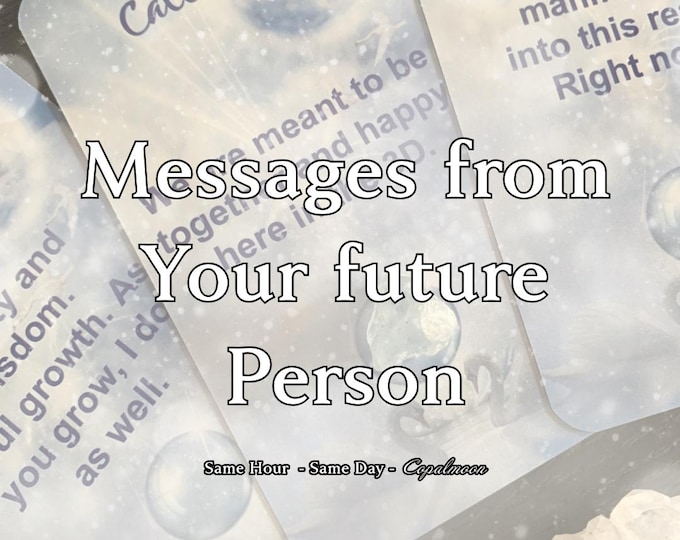 Messages from your future Love |  Relationship | Card Pull Reading | Message from Significant Person | Oracle Card Reading | Same Day | Hour
