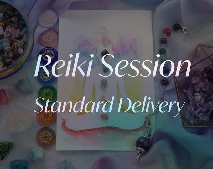 20 minute Standard Distant Reiki Healing Session - Energy Clearing - Energy Balancing - Aura Cleaning - Chakra Balancing with Report