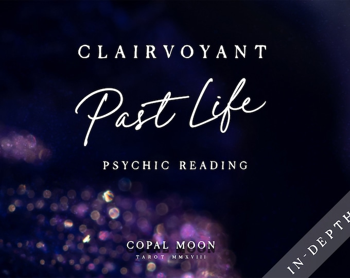 Past Life Clairvoyant Tarot Reading | Same Day Avalible | Spiritual Reading