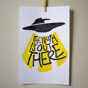 The Truth Is Out There X-Files Poster (Limited Edition)