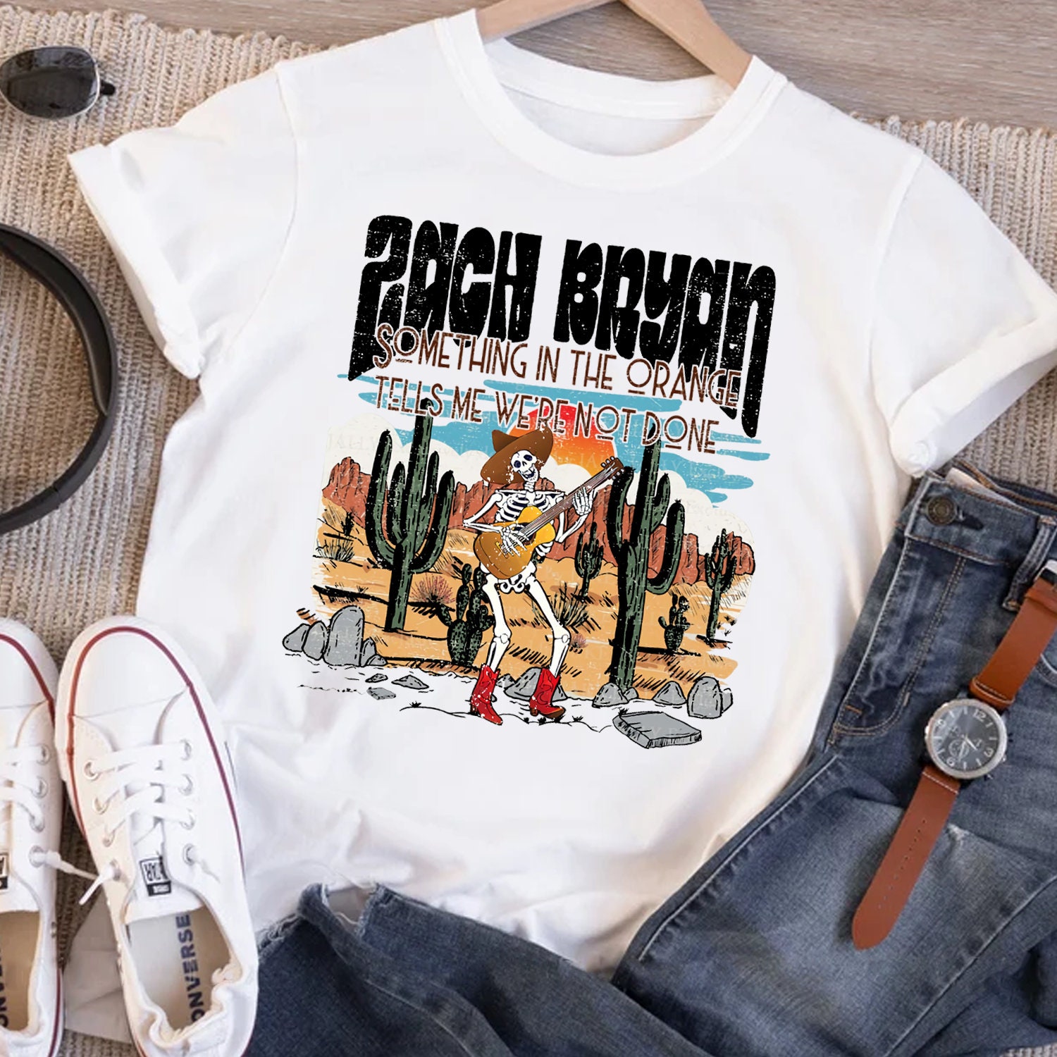 Discover Zach Bryan Something In The Orange Country Musik T-Shirt