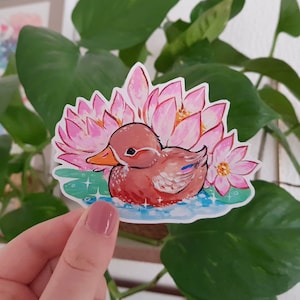 Adorable Duck sticker